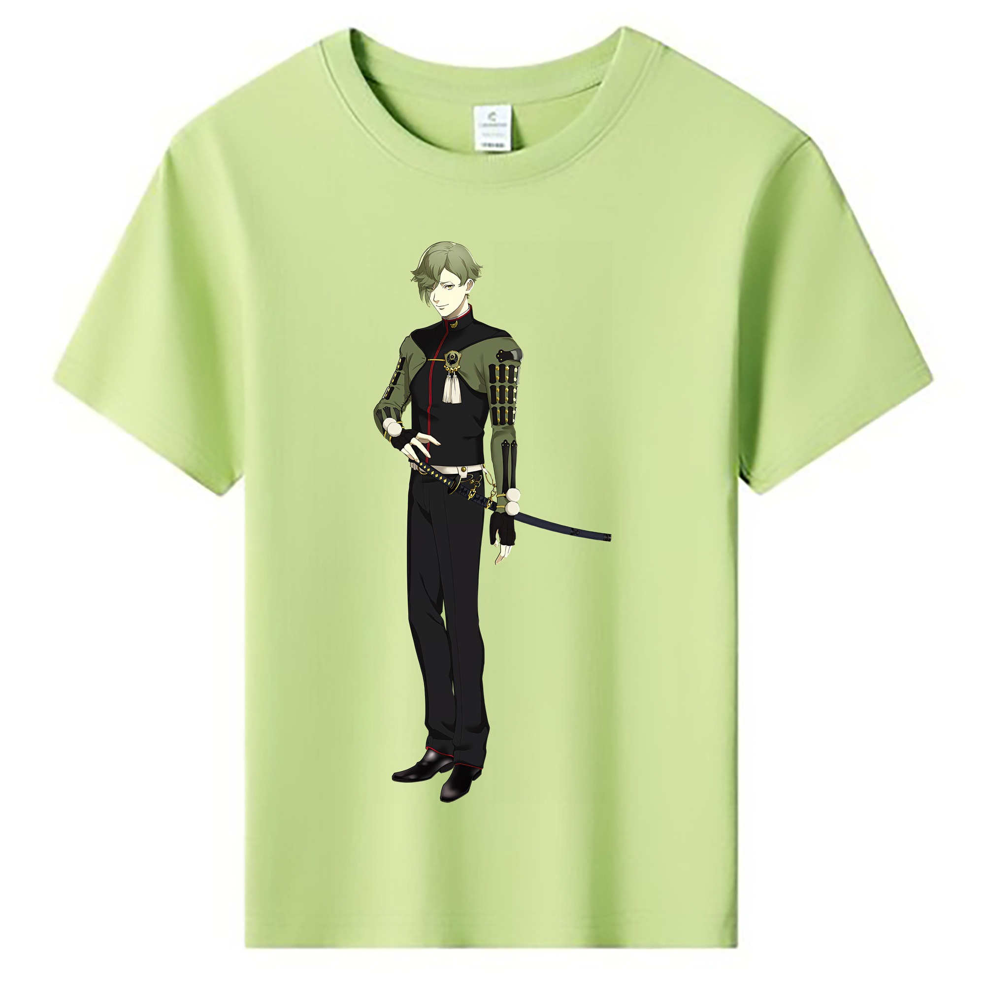 （画像用） 刀剣乱舞 Touken Ranbu 綿100％キッズTシャツ（フロントプリント）